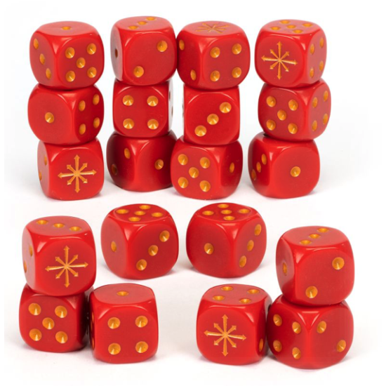AGE OF SIGMAR : GRAND ALLIANCE CHAOS  DICE